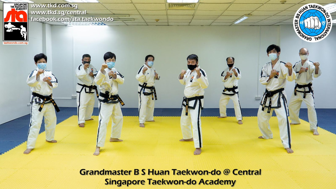 Master Instructors STA BS Huan TKD Serangoon Farrer Park Kallang Rochor Novena Newton Singapore Taekwondo Academy Aaron Huan