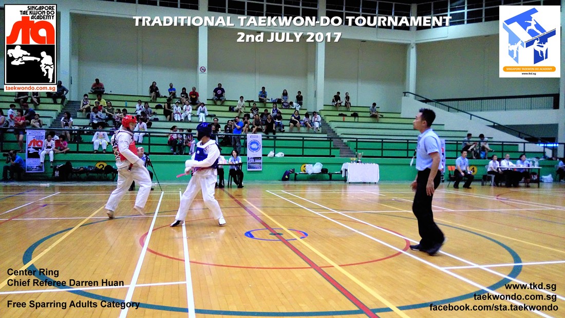 Chief Referee Darren Huan, Traditional Taekwon-do Tournament 2017