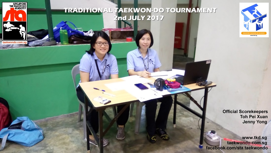 Toh Pei Xuan and Jenny Yong, Traditional Taekwon-do Tournament 2017