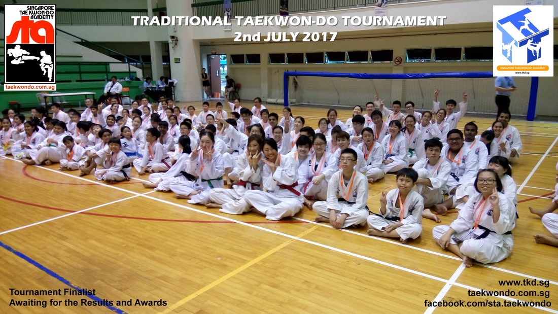 Senior Finalist Awaiting Results, Traditional Taekwon-do Tournament 2017